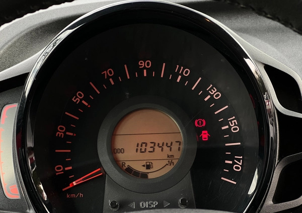 Peugeot 108 cena 31900 przebieg: 103000, rok produkcji 2015 z Wrocław małe 704
